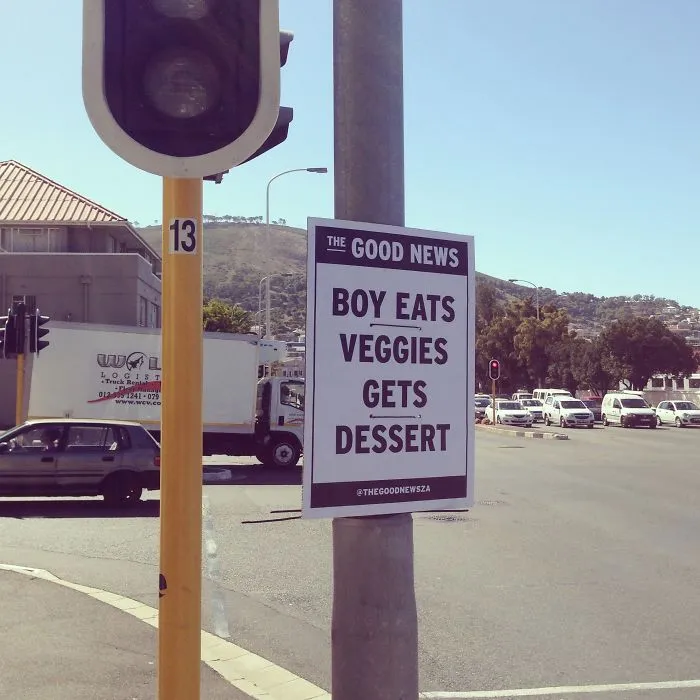 We Spread Good News Around Cape Town Because We're Fed Up With Negative News