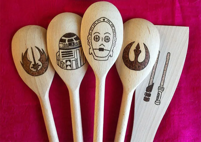 Star Wars Wooden Utensil