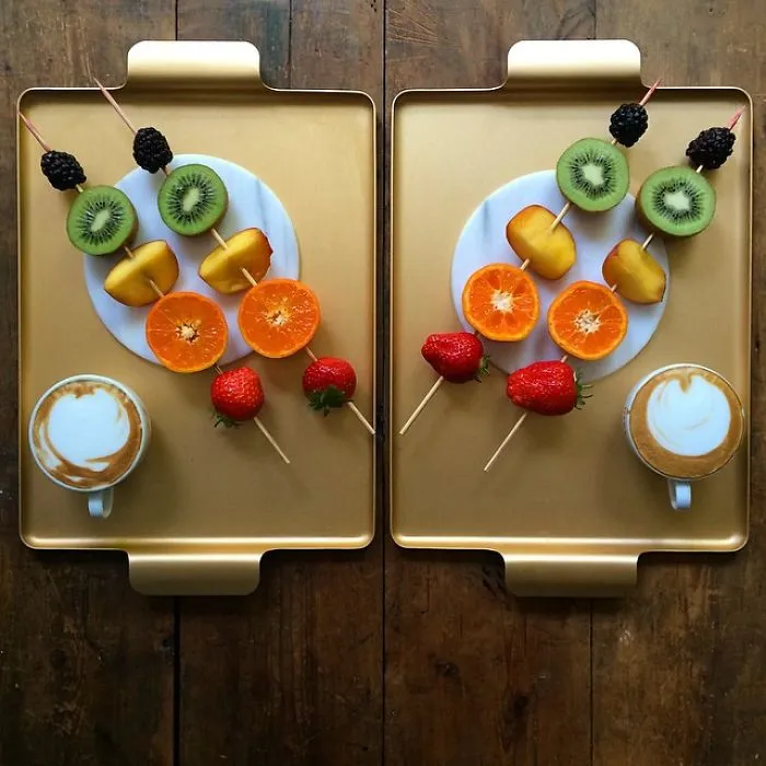 Loving Man Makes Symmetrical Breakfasts For His Boyfriend Every Morning
