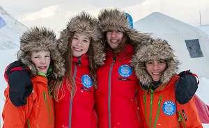These Kids Are The Youngest Ever To Ski To The North Pole, But They Are Not Looking For Santa!