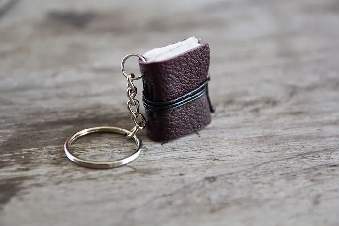 Book Keychain