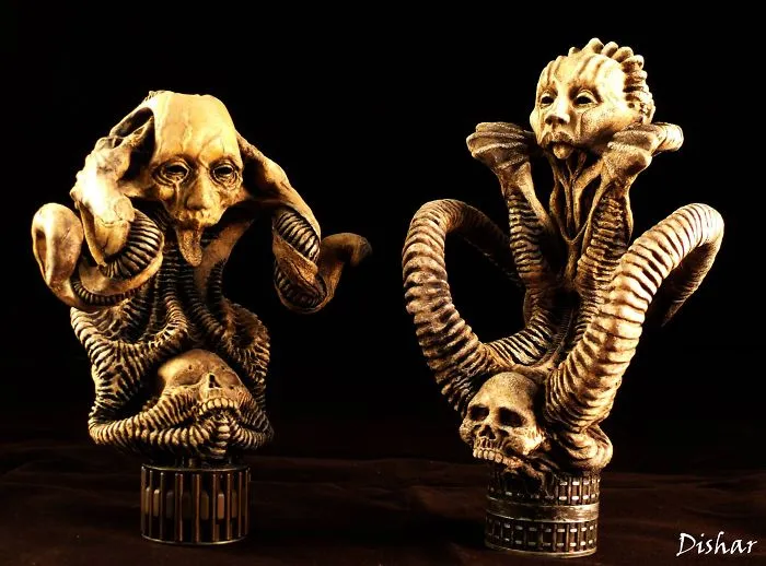 Shrines - Surreal Eerie Sculpts By Dishar's Craft (adrian Dishar Cogiel)