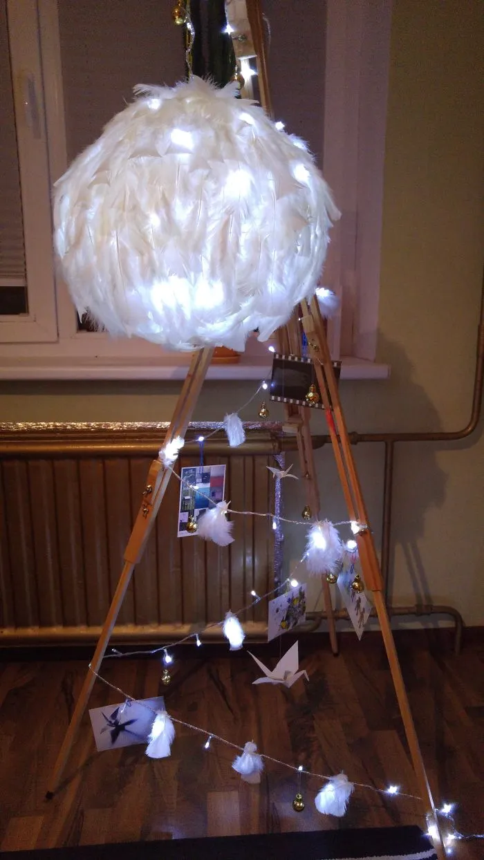 Feathered Christmas Tree
