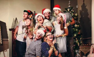 The Macaulays Create Christmas Family Cards With A Twist