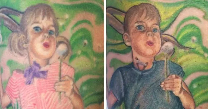 Mom Updated Her Tattoo To Support Transgender Son