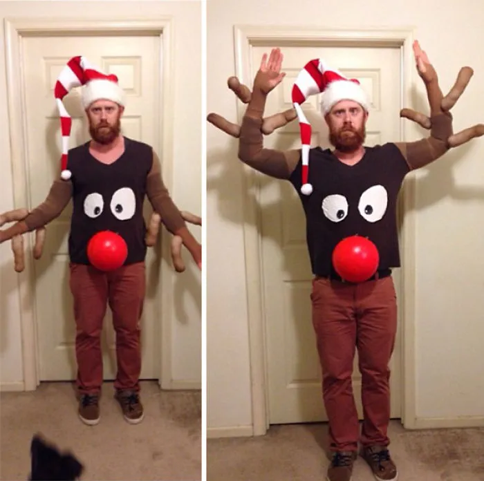 Reindeer Ugly Christmas Sweater