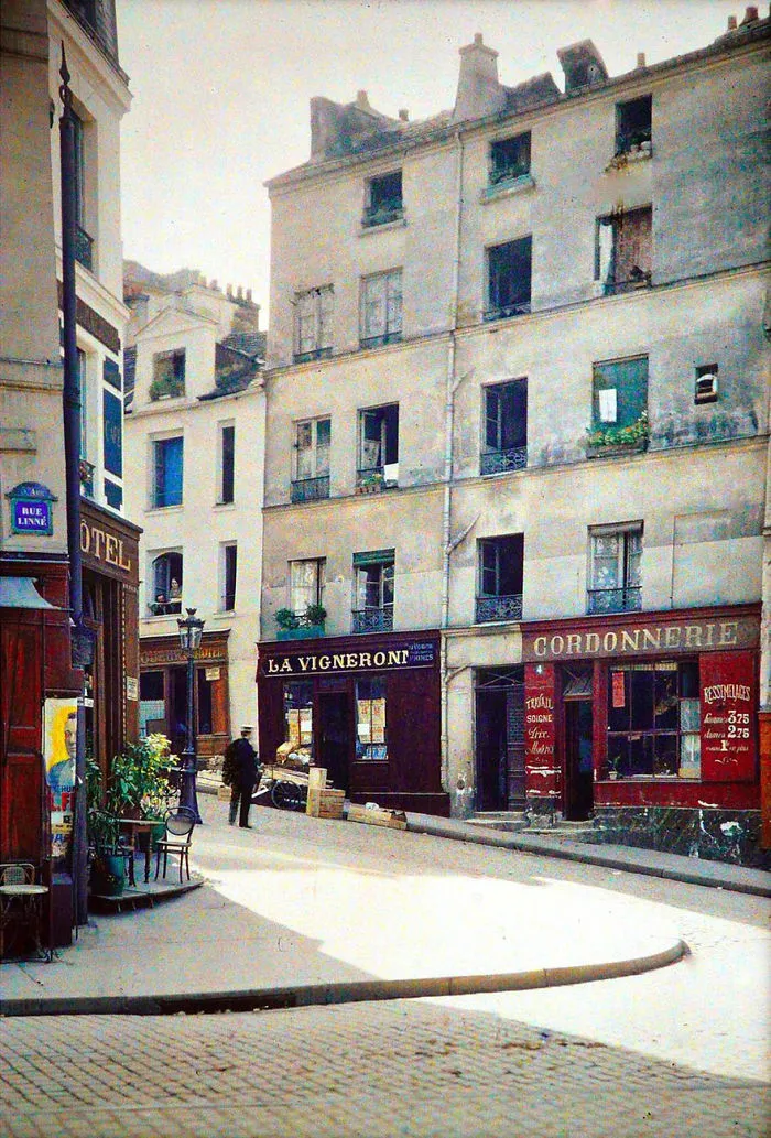 55 Rare Color Photos Of Paris Taken 100 Years Ago