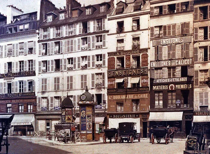 55 Rare Color Photos Of Paris Taken 100 Years Ago