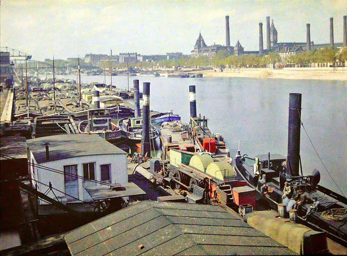 55 Rare Color Photos Of Paris Taken 100 Years Ago