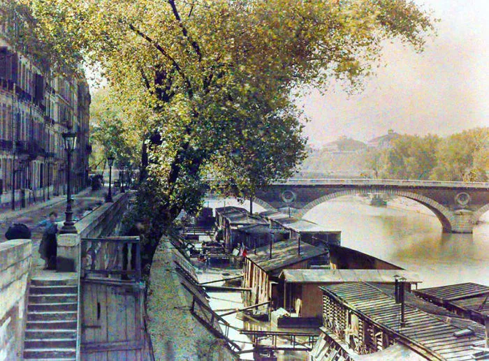 55 Rare Color Photos Of Paris Taken 100 Years Ago