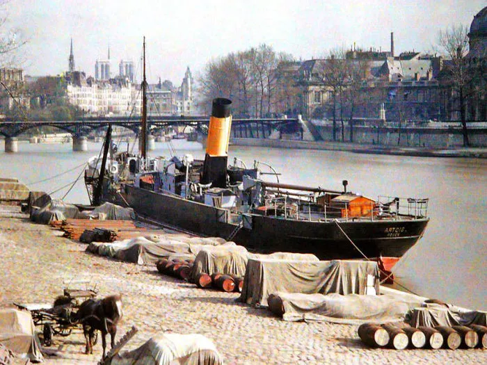55 Rare Color Photos Of Paris Taken 100 Years Ago