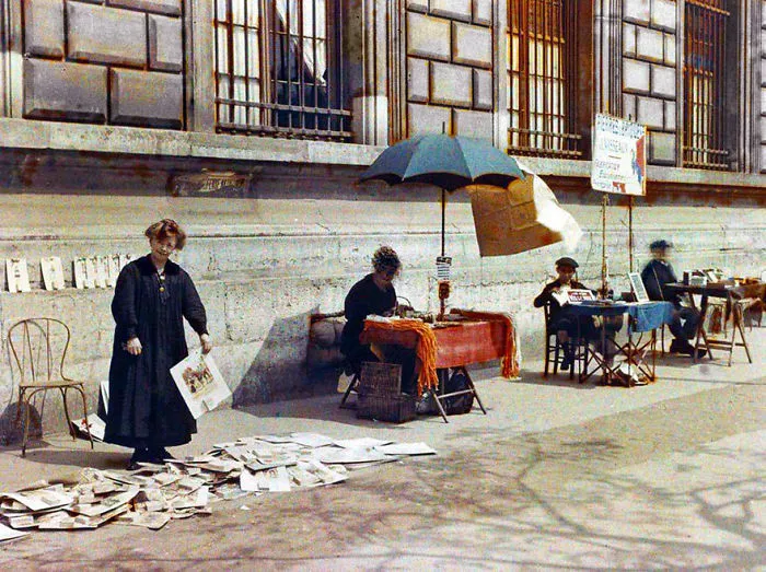 55 Rare Color Photos Of Paris Taken 100 Years Ago