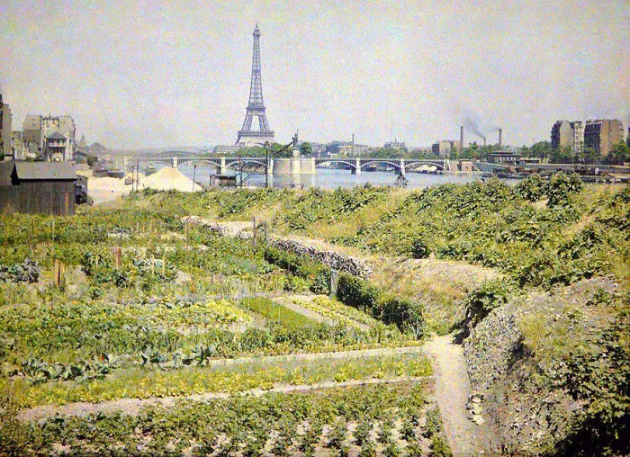 55 Rare Color Photos Of Paris Taken 100 Years Ago