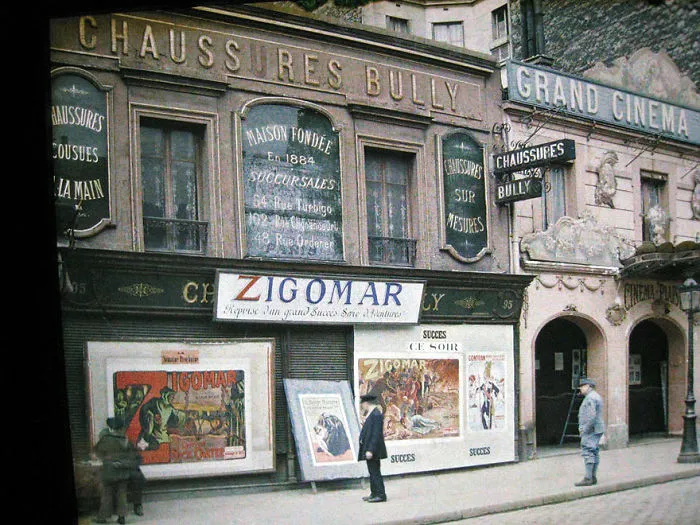 55 Rare Color Photos Of Paris Taken 100 Years Ago