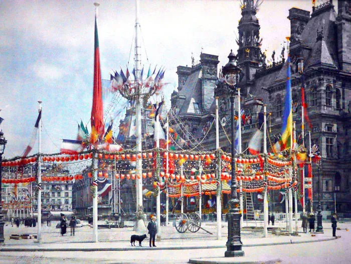 55 Rare Color Photos Of Paris Taken 100 Years Ago