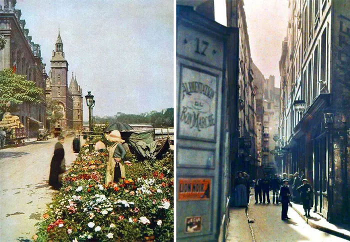 55 Rare Color Photos Of Paris Taken 100 Years Ago