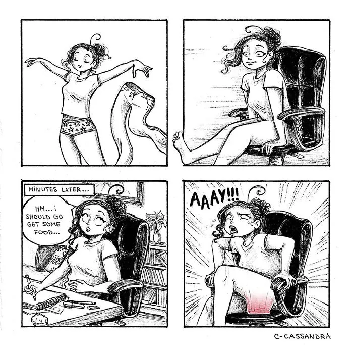 Women’s Everyday Problems Illustrated By Romanian Artist