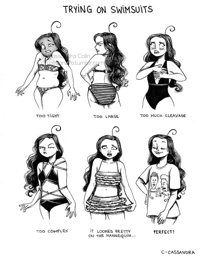 Women’s Everyday Problems Illustrated By Romanian Artist