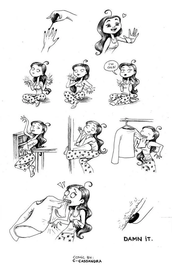 Women’s Everyday Problems Illustrated By Romanian Artist