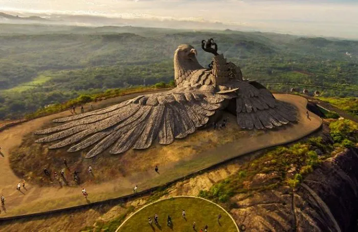 India's Jatayu National Park Houses The World's Largest Bird Sculpture