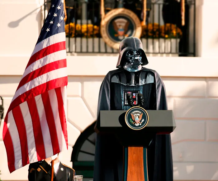 Darth Vader And His Speech
