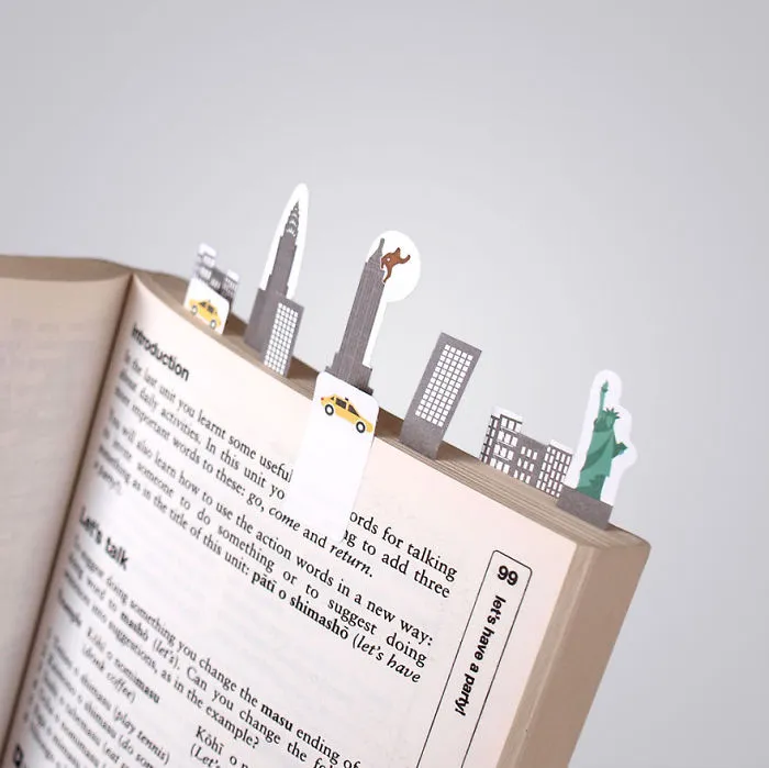 Sticky Page Markers By Duncan Shotton Design Studio (new York Version)