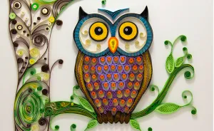 A Mother Of Two Creates Amazing Art Using Quilling Paper