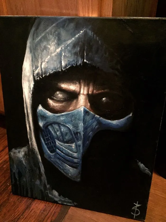 A Few Mortal Kombat Paintings I've Done
