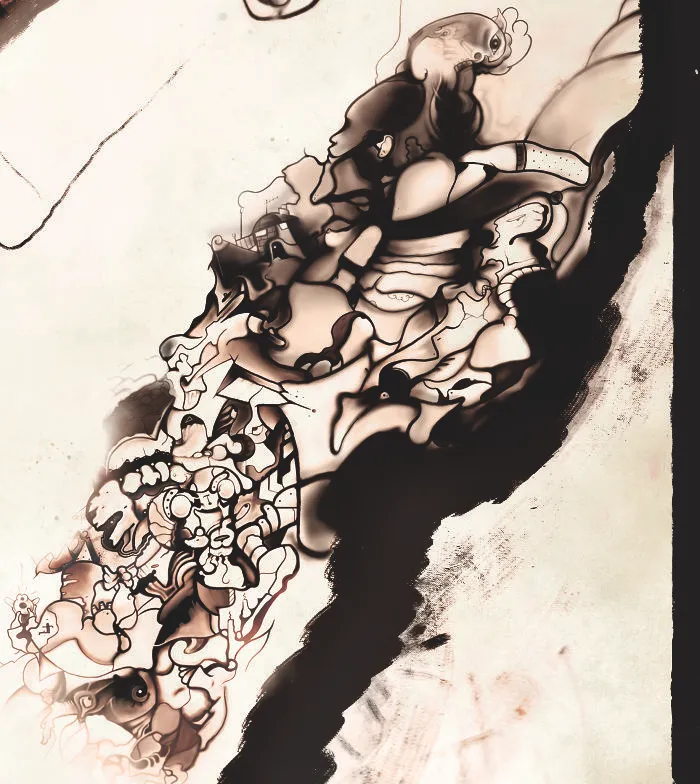 Abstract Doodling