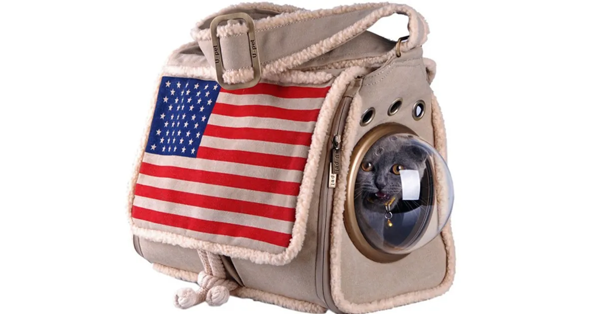 Clever Cat-Pack Lets Your Pet Travel Like An Astronaut