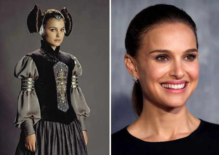 Natalie Portman As Padmé Amidala, 2003 And 2015