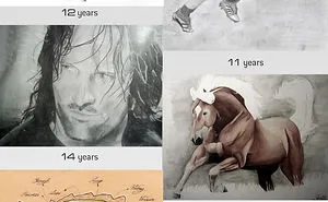 72 Before And After Drawings Show Practice Makes Perfect