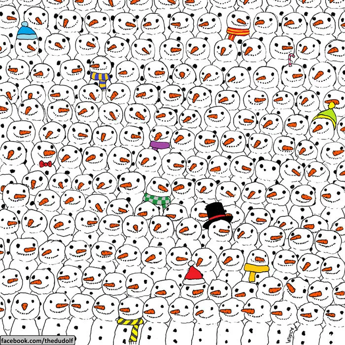 Can You Find The Panda? Post Your Time Below!