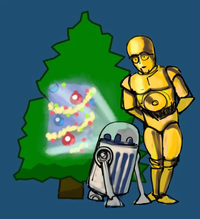 Merry Star Wars