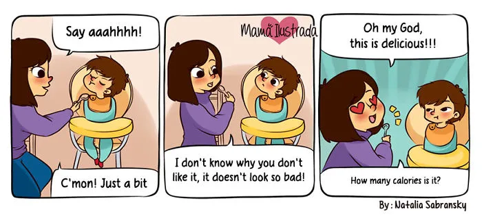 Mom Illustrates Her Everyday Motherhood Problems