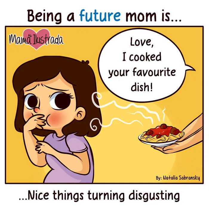 Mom Illustrates Her Everyday Motherhood Problems