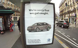 Artists Fill Paris With 600 Fake Ads To Protest Corporate Sponsorship Of Climate Conference