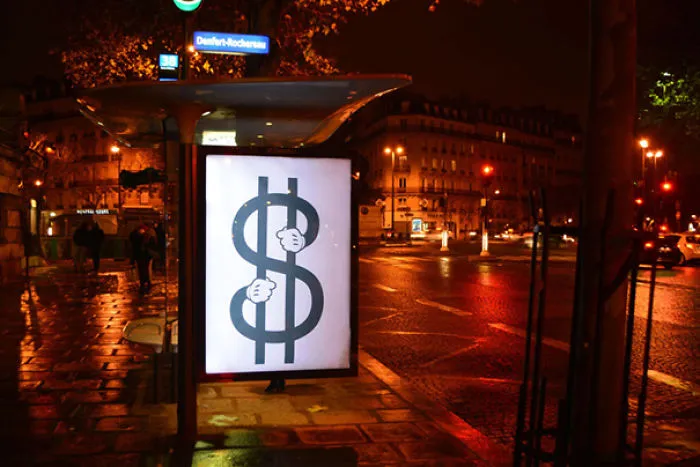 Artists Fill Paris With 600 Fake Ads To Protest Corporate Sponsorship Of Climate Conference