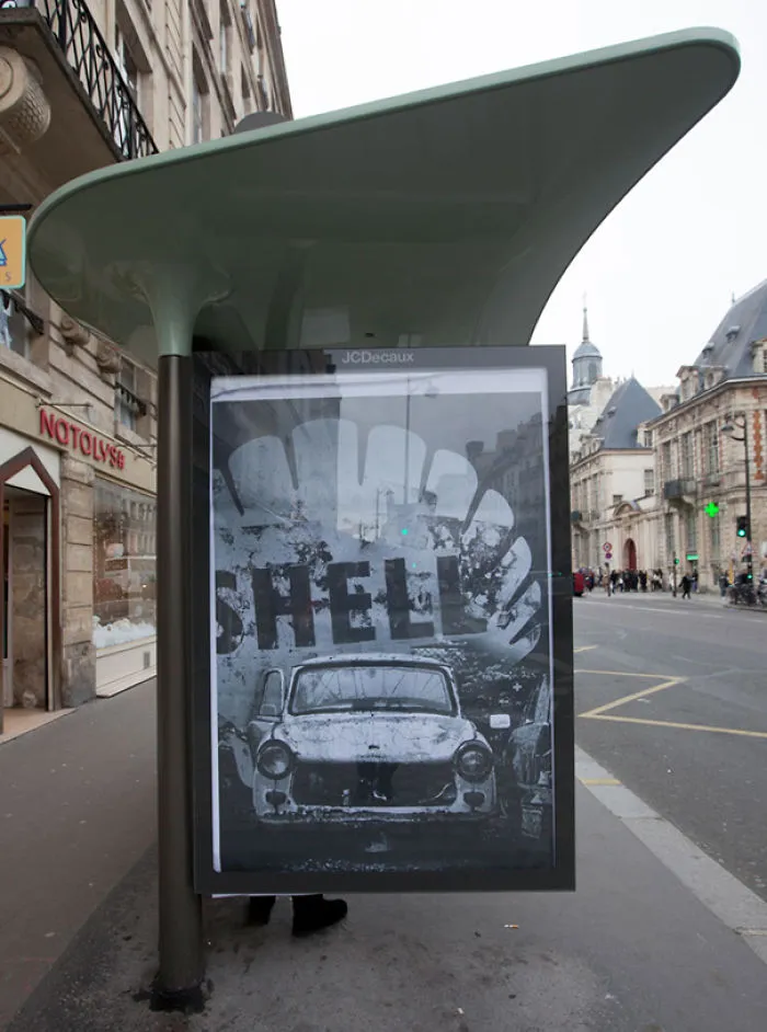 Artists Fill Paris With 600 Fake Ads To Protest Corporate Sponsorship Of Climate Conference