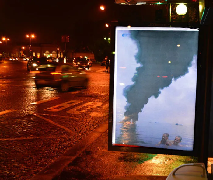 Artists Fill Paris With 600 Fake Ads To Protest Corporate Sponsorship Of Climate Conference