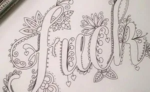 Swear Word Coloring Book Will Help You Stop Swearing And Start Coloring In 2016