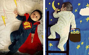 I Take Photos Of My Baby Daughter And Add Some Doodles To Them