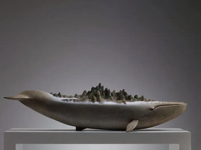 Surreal Dreamlike Animals Carrying Worlds On Their Backs By Wang Ruilin