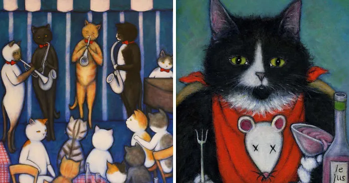 I Paint My Cat's Daily Adventures