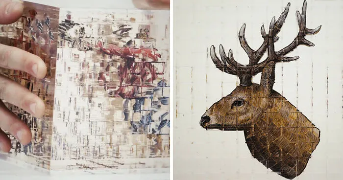 This Sculpture Contains Six Hidden Anamorphic Paintings
