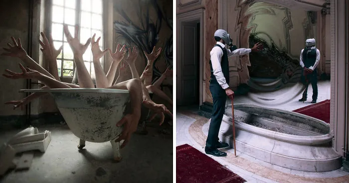 Dark And Decay: I Portray Humanity Facing A World War