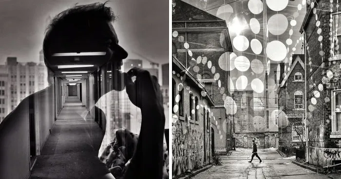 Surreal Cityscapes And Portraits I Created In-Camera Without Photoshop
