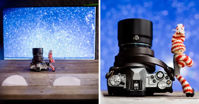You Can Use A TV Screen As The Backdrop For Your Photo Shoots