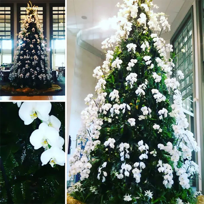 Floral Christmas Tree