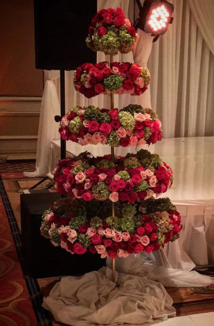Floral Christmas Tree